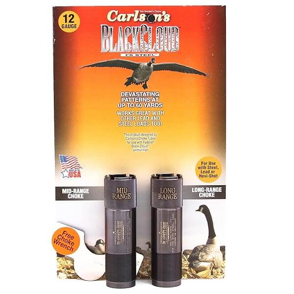 CARLSON'S Choke Tubes 12 Gauge for Remington | Titanium-Coated Steel | Black Cloud Waterfowl Choke Tube | Made in USA