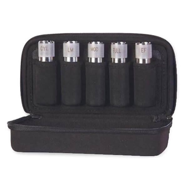 CARLSON’S Protective Choke Case [ Fit 5 Choke Tubes ] EVA Molded Foam Exterior | Scratch-Resistant | Lightweight – Black